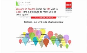 Calpiner’s in Germany @ CeBIT 2015, Hannover