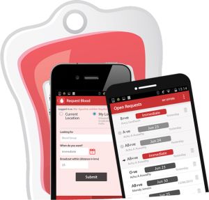 Blood Search App from Calpine Group